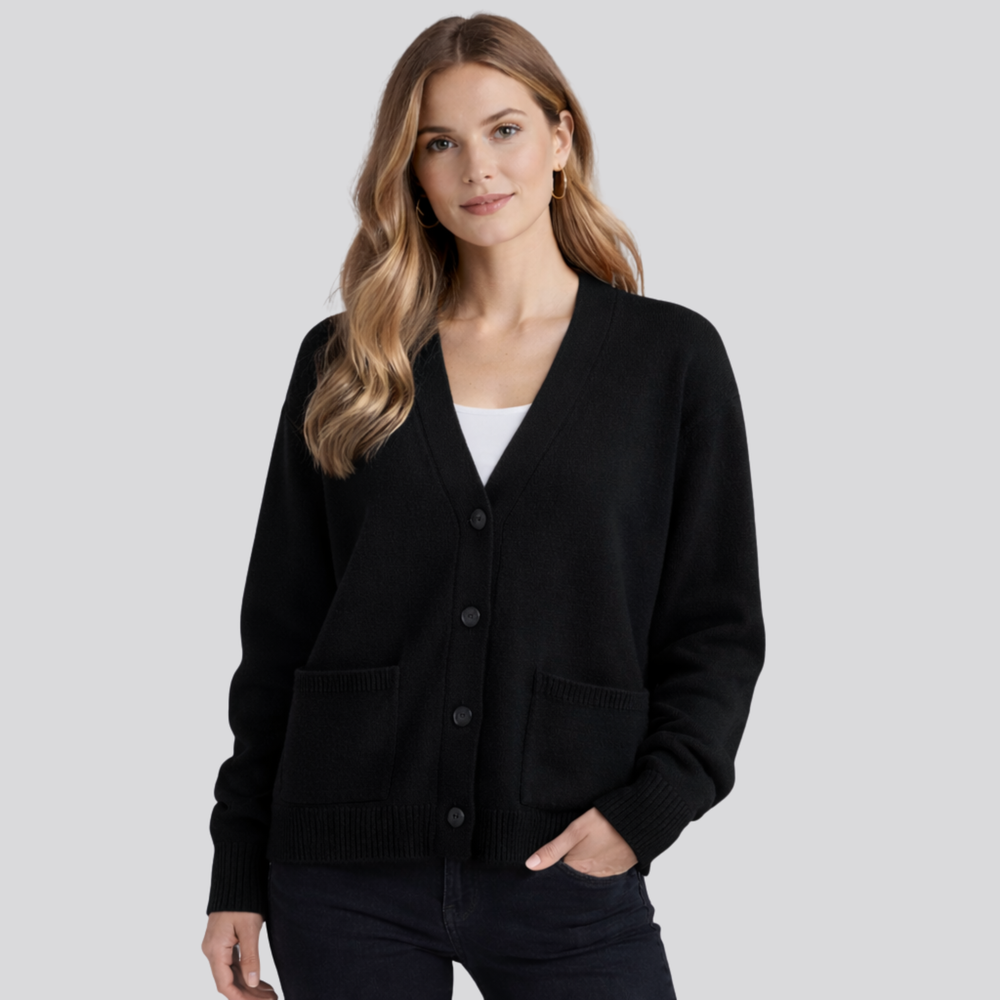 CILVELLA — Merino Wool Classic Cardigan