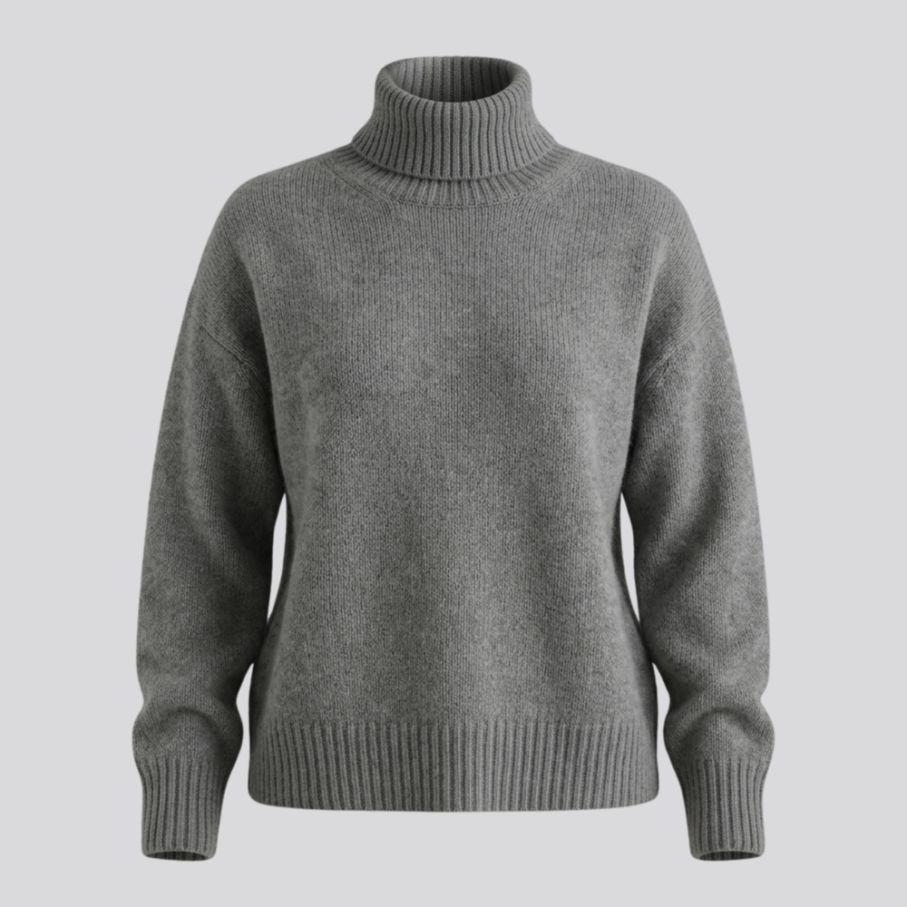 CILVELLA — Merino Wool Women’s Turtleneck Sweater