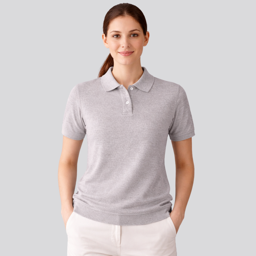 CILVELLA — Merino Wool Short Sleeve Knit Polo