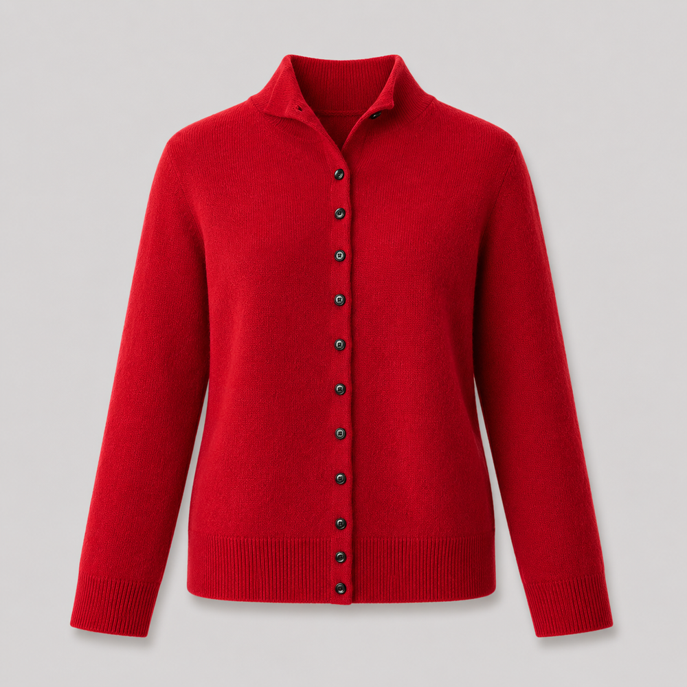 CILVELLA — Cashmere Blend Button Knit Cardigan