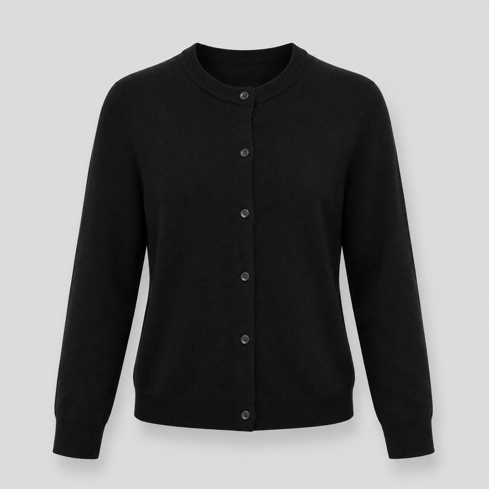 Cilvella | Tencel Lyocell Button-Down Knit Cardigan