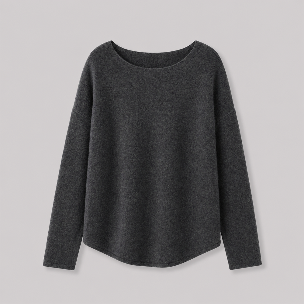CILVELLA — Minimal Cashmere Blend Lounge Sweater