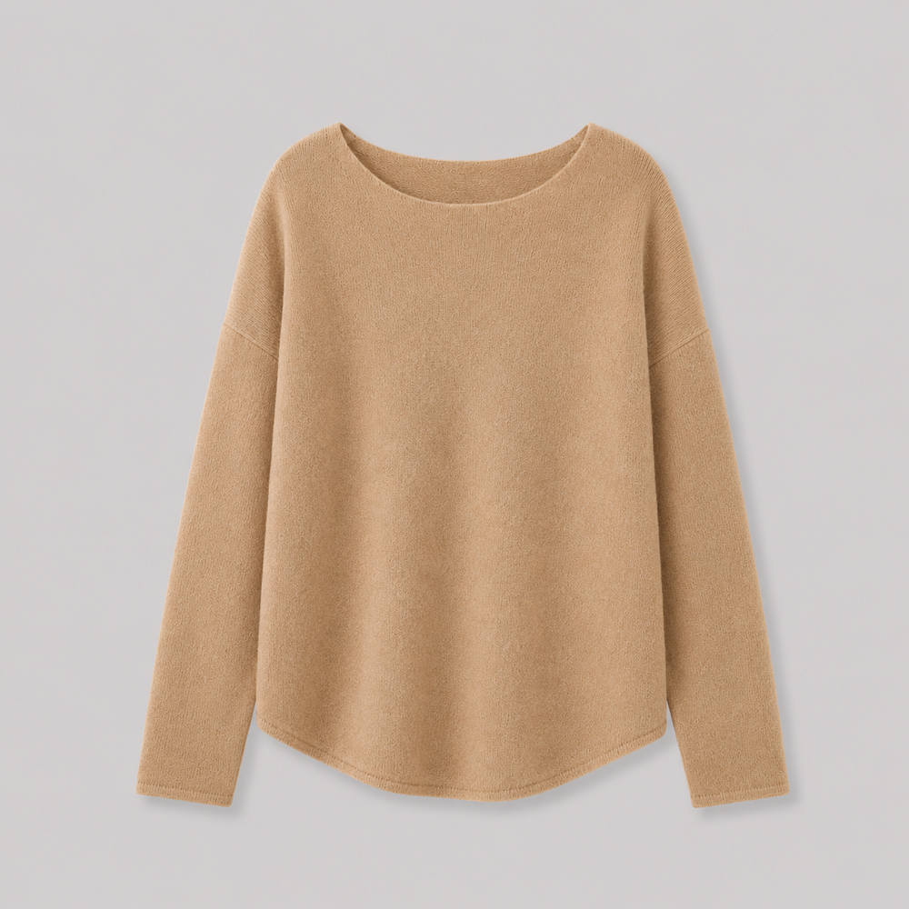 CILVELLA — Minimal Cashmere Blend Lounge Sweater