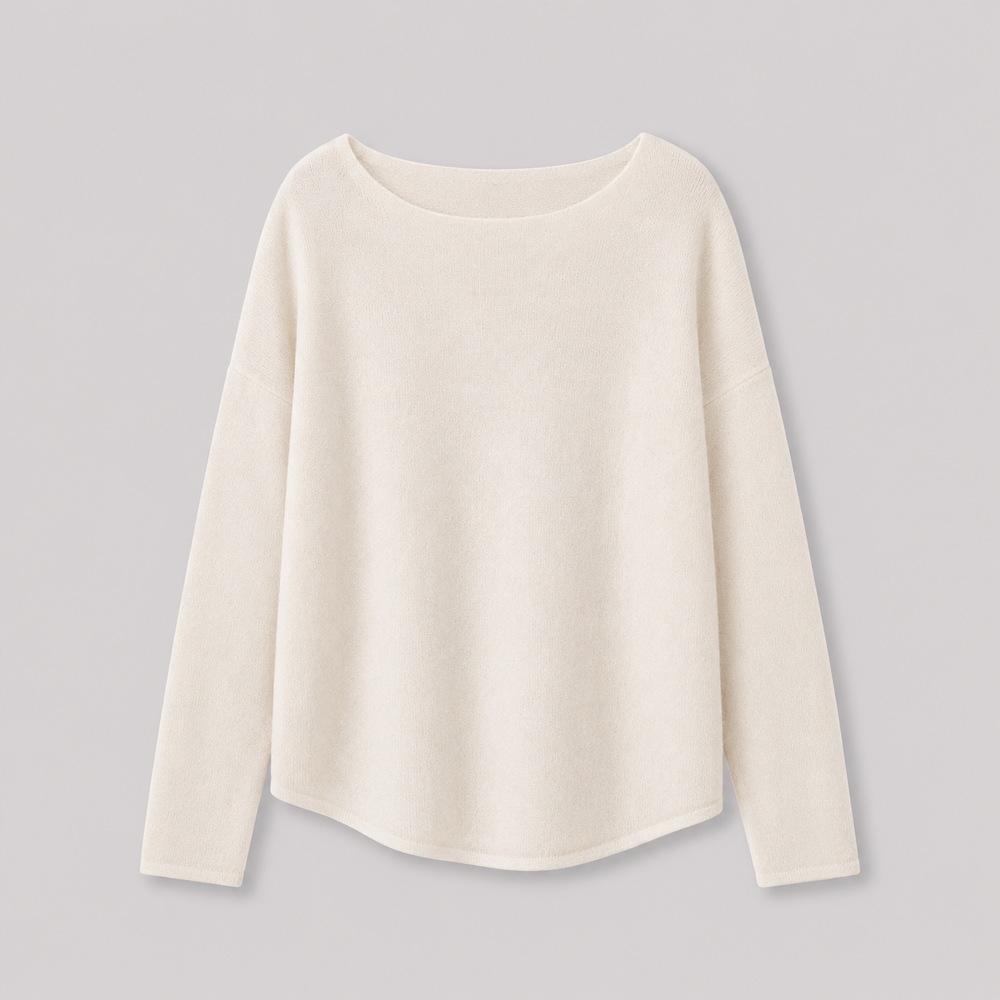 CILVELLA — Minimal Cashmere Blend Lounge Sweater