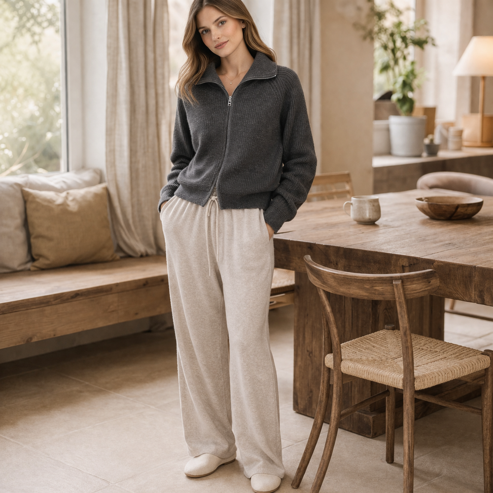 CILVELLA — Comfortable Women’s Zip-Up Sweater
