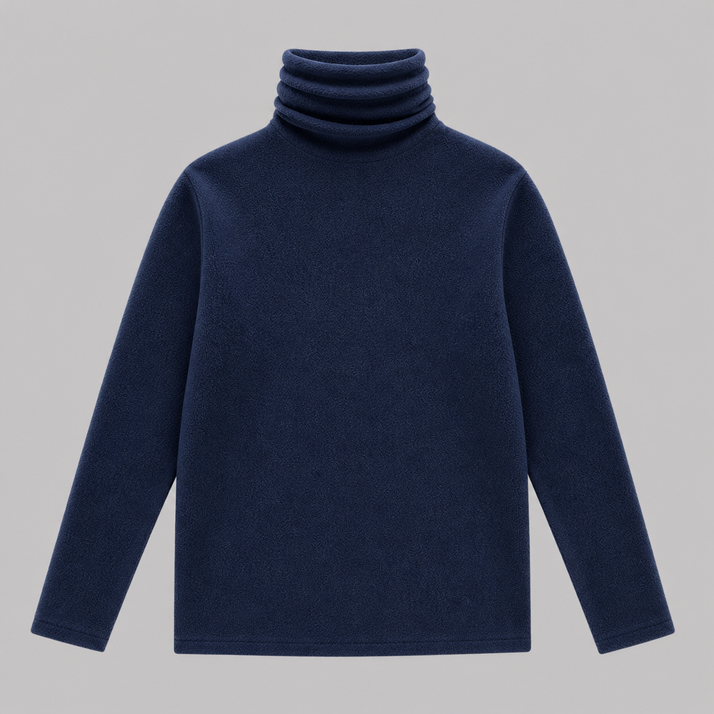 CILVELLA — Cashmere Blend Essential Turtleneck Sweater