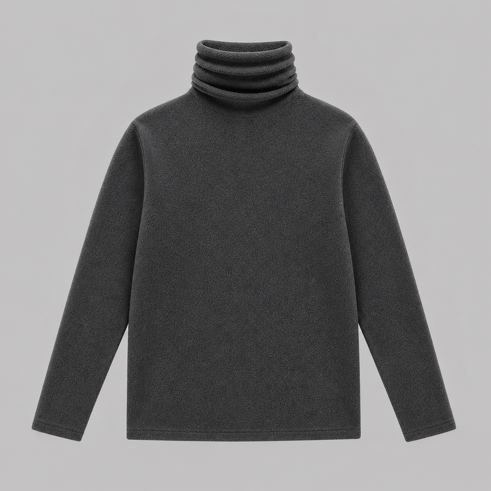 CILVELLA — Cashmere Blend Essential Turtleneck Sweater