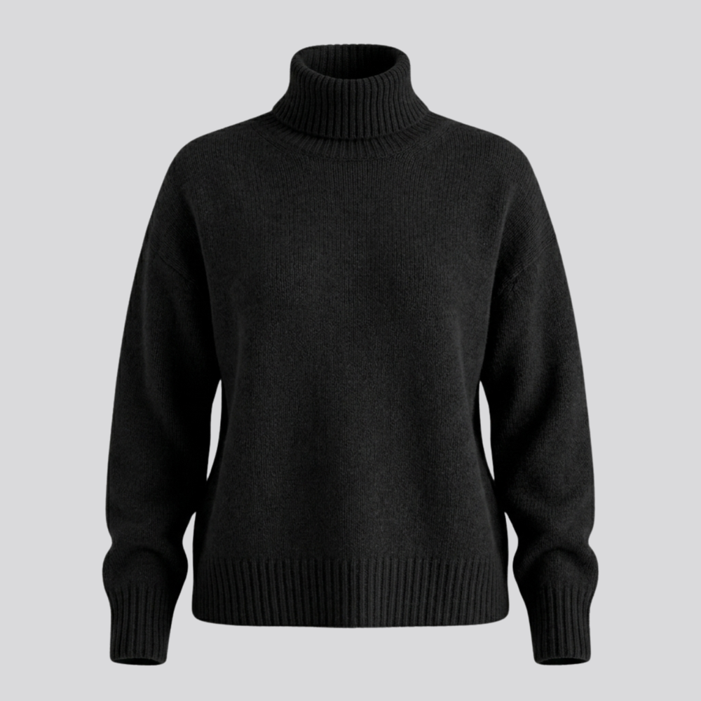 CILVELLA — Merino Wool Women’s Turtleneck Sweater