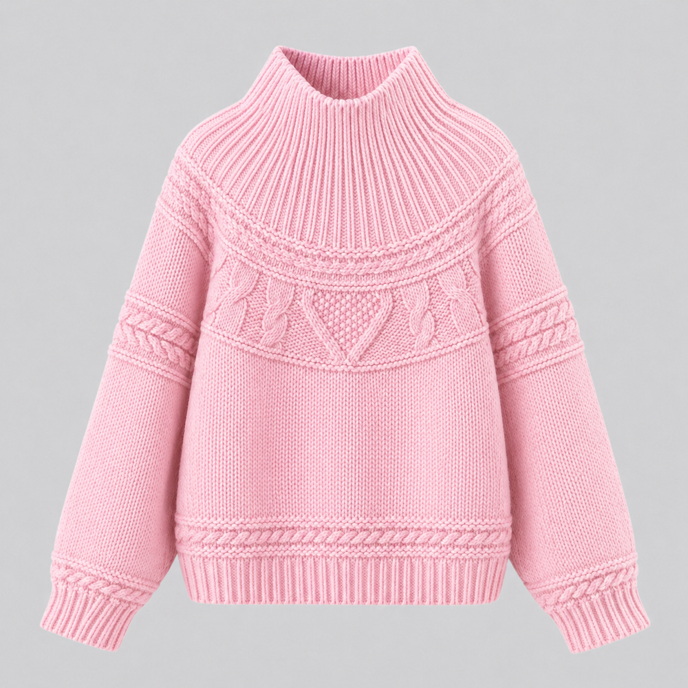 CILVELLA — Bohemian Style Round Neck Knit Sweater