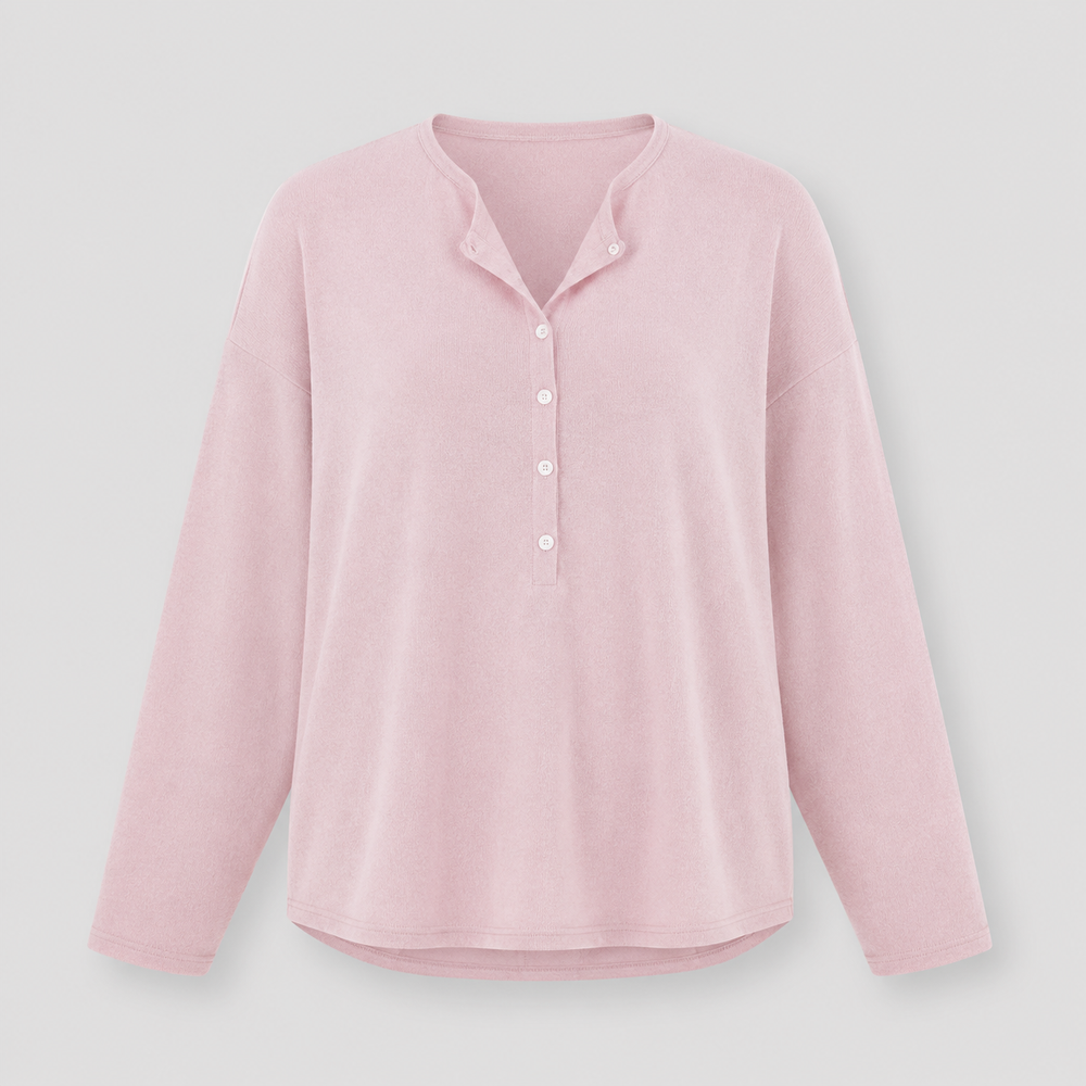 Cilvella | Tencel Lyocell Relaxed Fit Knit Blouse