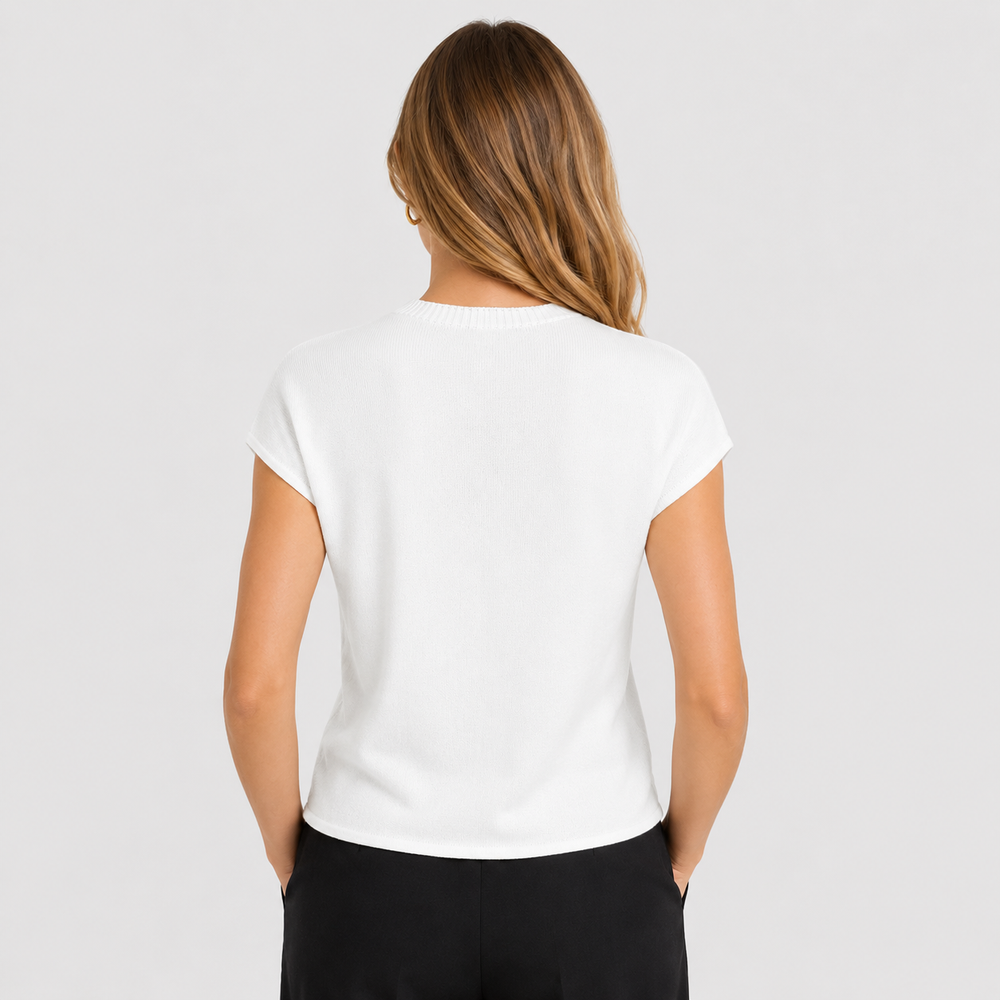 Cilvella | Tencel Lyocell Lightweight Knit T-Shirt