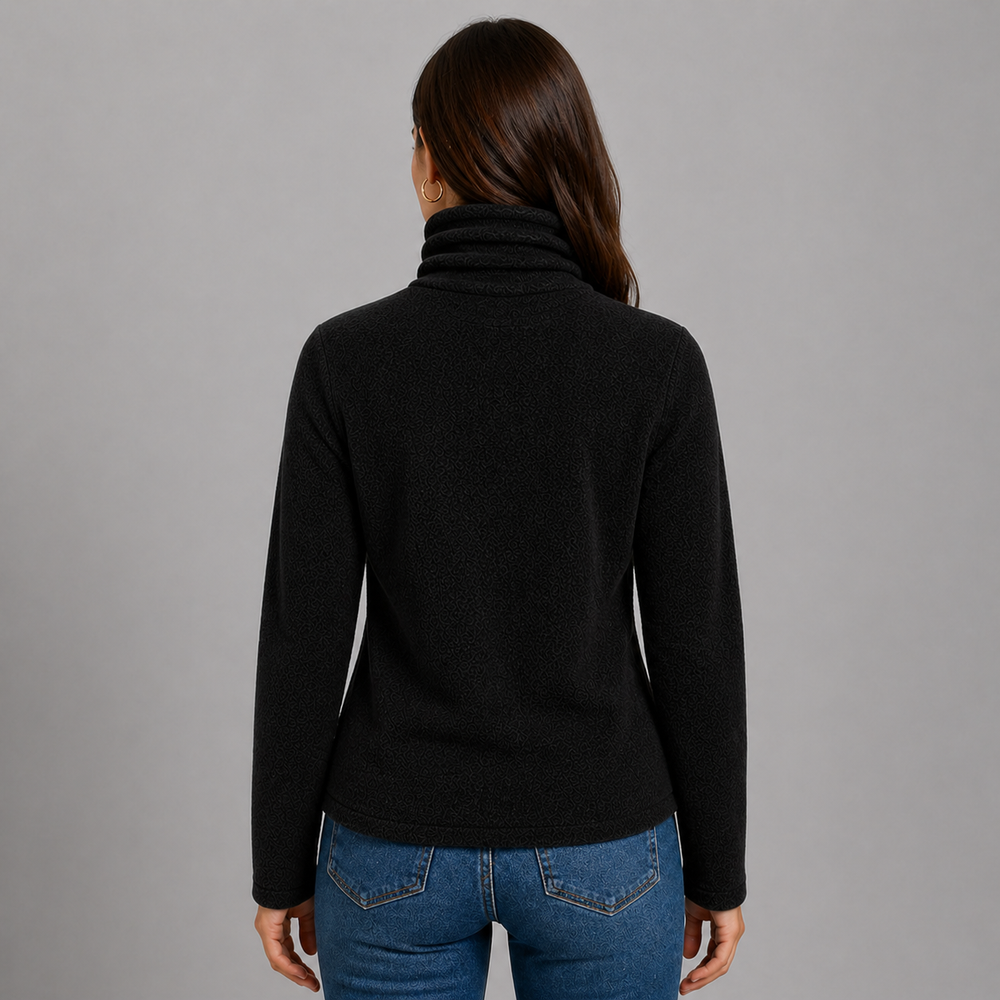 CILVELLA — Cashmere Blend Essential Turtleneck Sweater