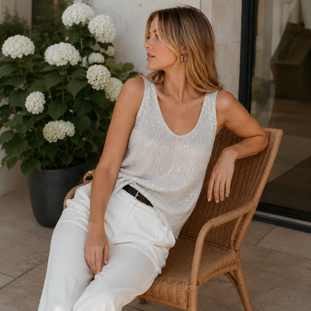 Cilvella | Tencel Lyocell Sleeveless Top