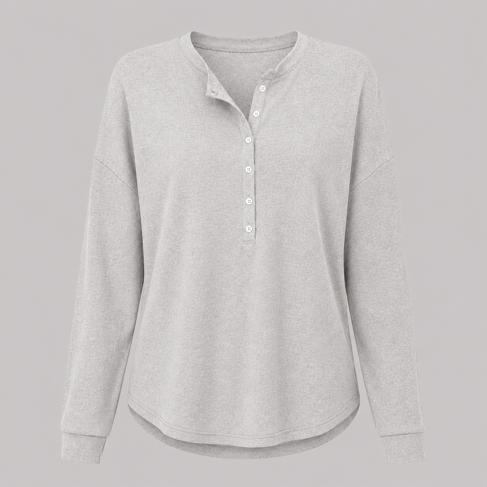 Cilvella | Tencel Lyocell Relaxed Fit Knit Blouse