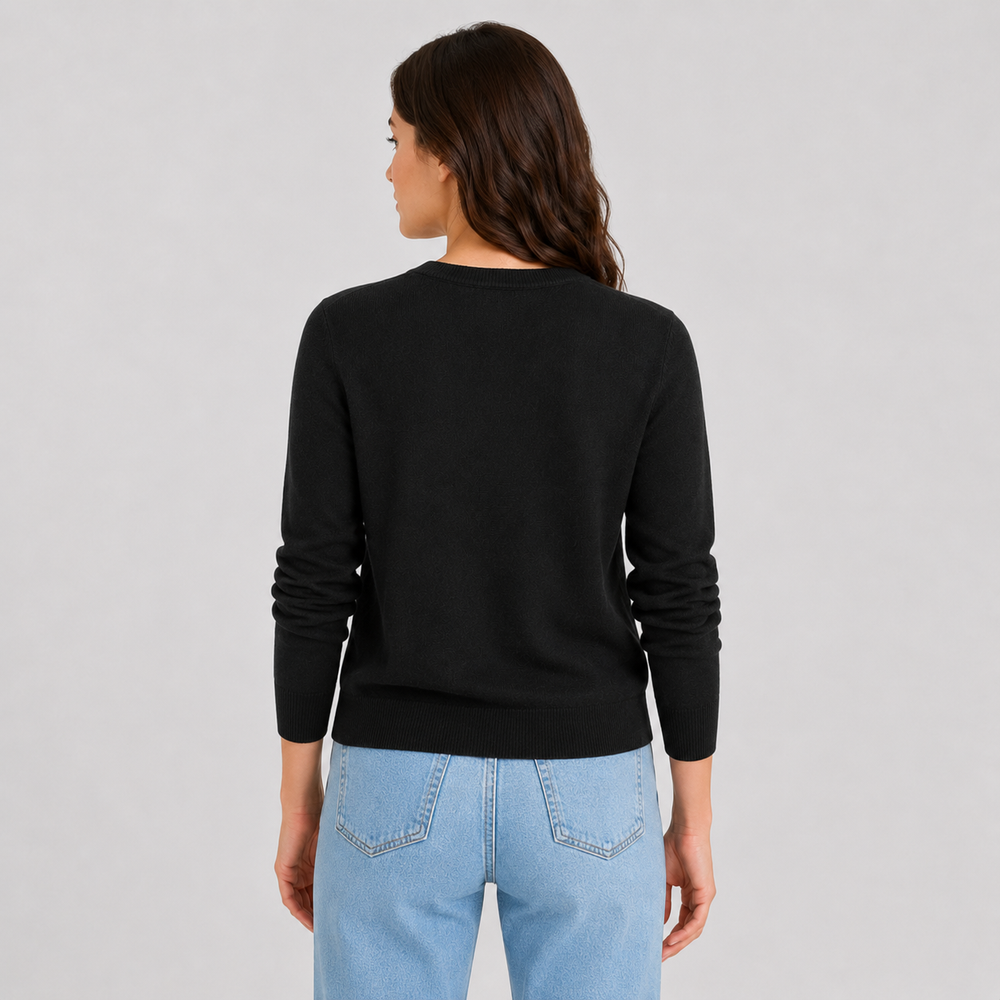 Cilvella | Tencel Lyocell Button-Down Knit Cardigan