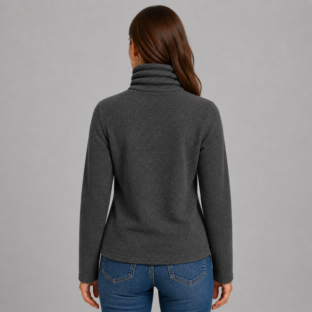 CILVELLA — Cashmere Blend Essential Turtleneck Sweater