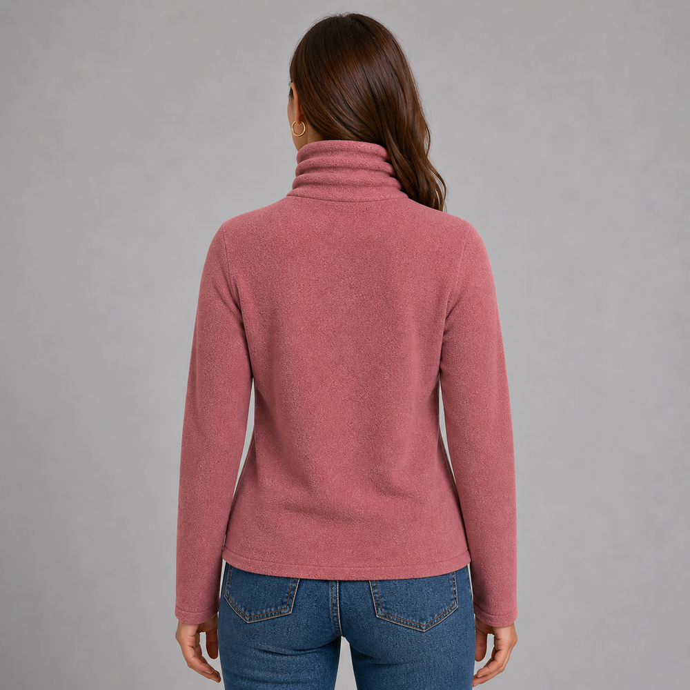 CILVELLA — Cashmere Blend Essential Turtleneck Sweater