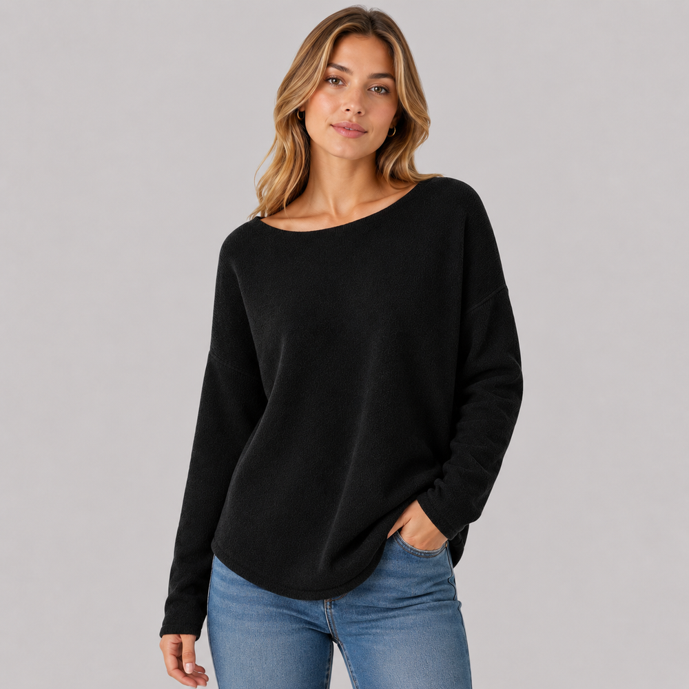 CILVELLA — Minimal Cashmere Blend Lounge Sweater