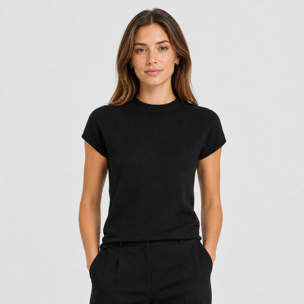 Cilvella | Tencel Lyocell Lightweight Knit T-Shirt