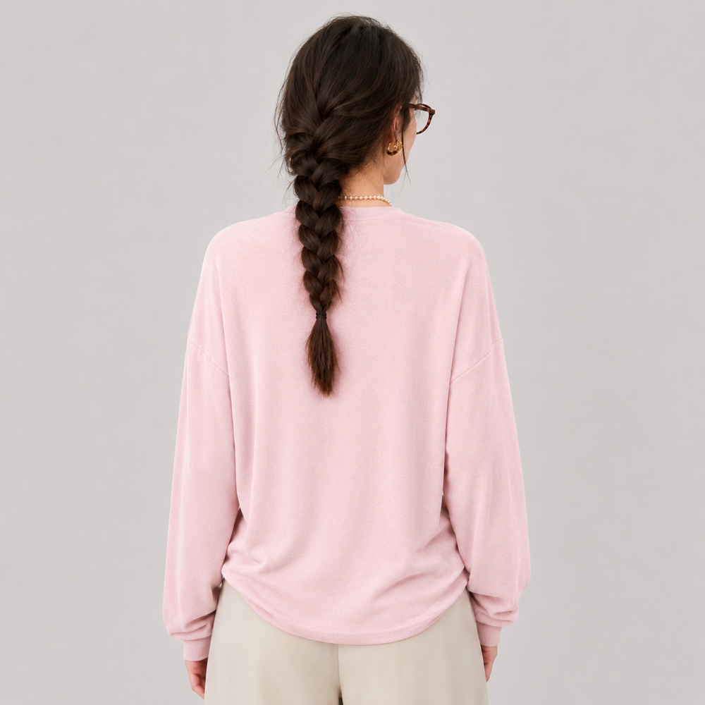 Cilvella | Tencel Lyocell Relaxed Fit Knit Blouse