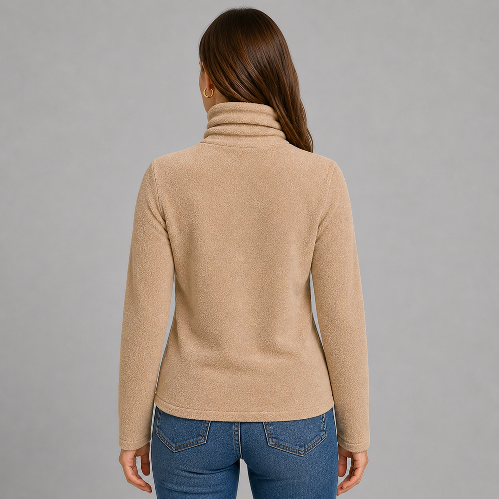 CILVELLA — Cashmere Blend Essential Turtleneck Sweater