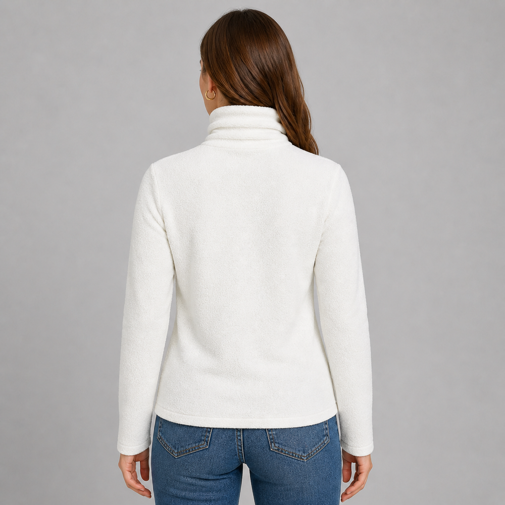 CILVELLA — Cashmere Blend Essential Turtleneck Sweater