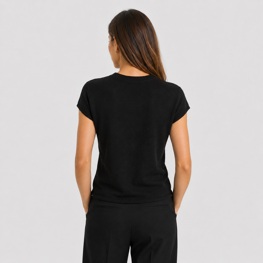 Cilvella | Tencel Lyocell Lightweight Knit T-Shirt