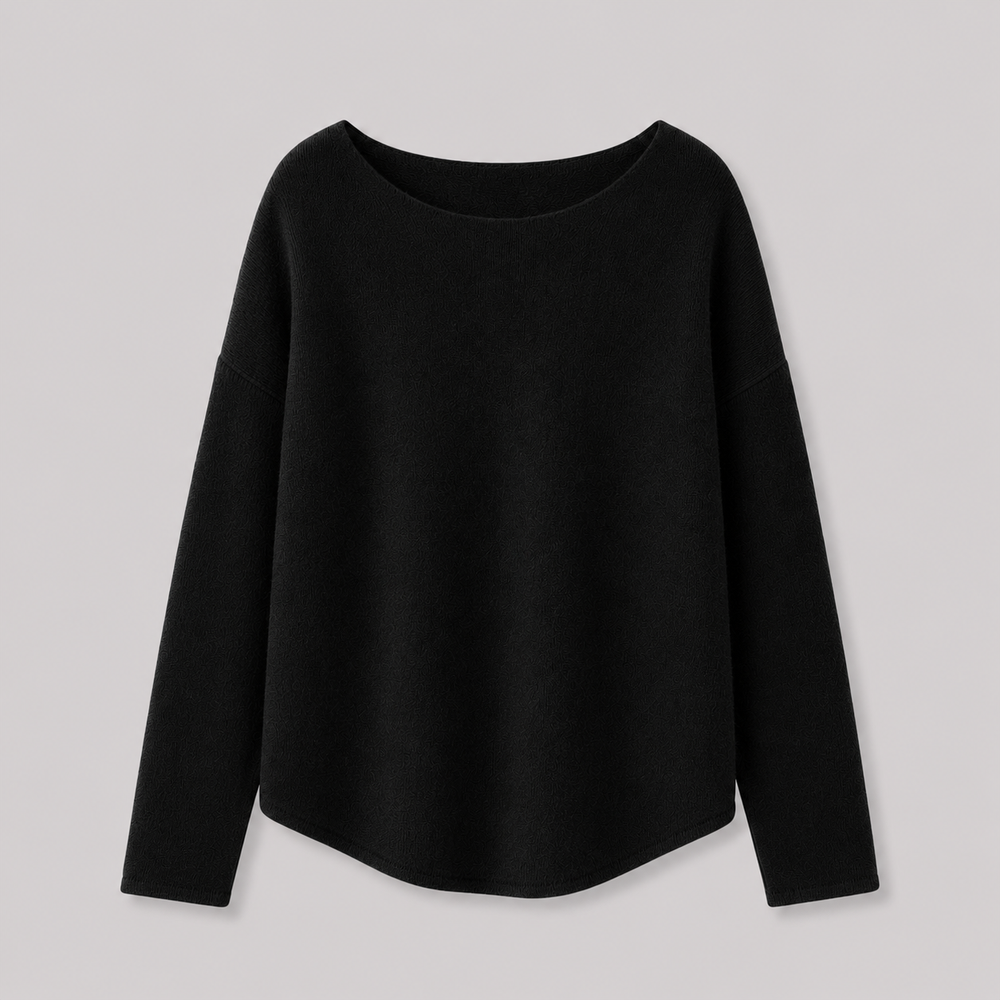 CILVELLA — Minimal Cashmere Blend Lounge Sweater