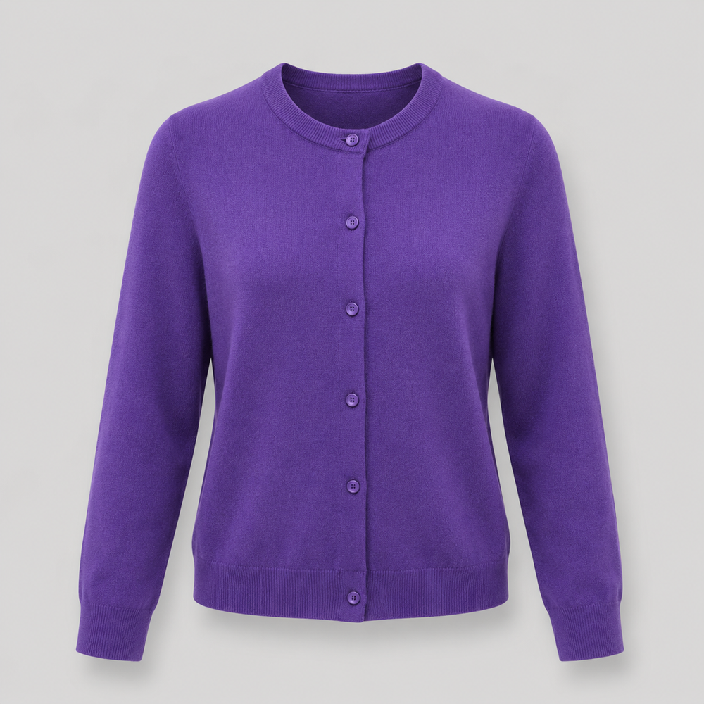 Cilvella | Tencel Lyocell Button-Down Knit Cardigan
