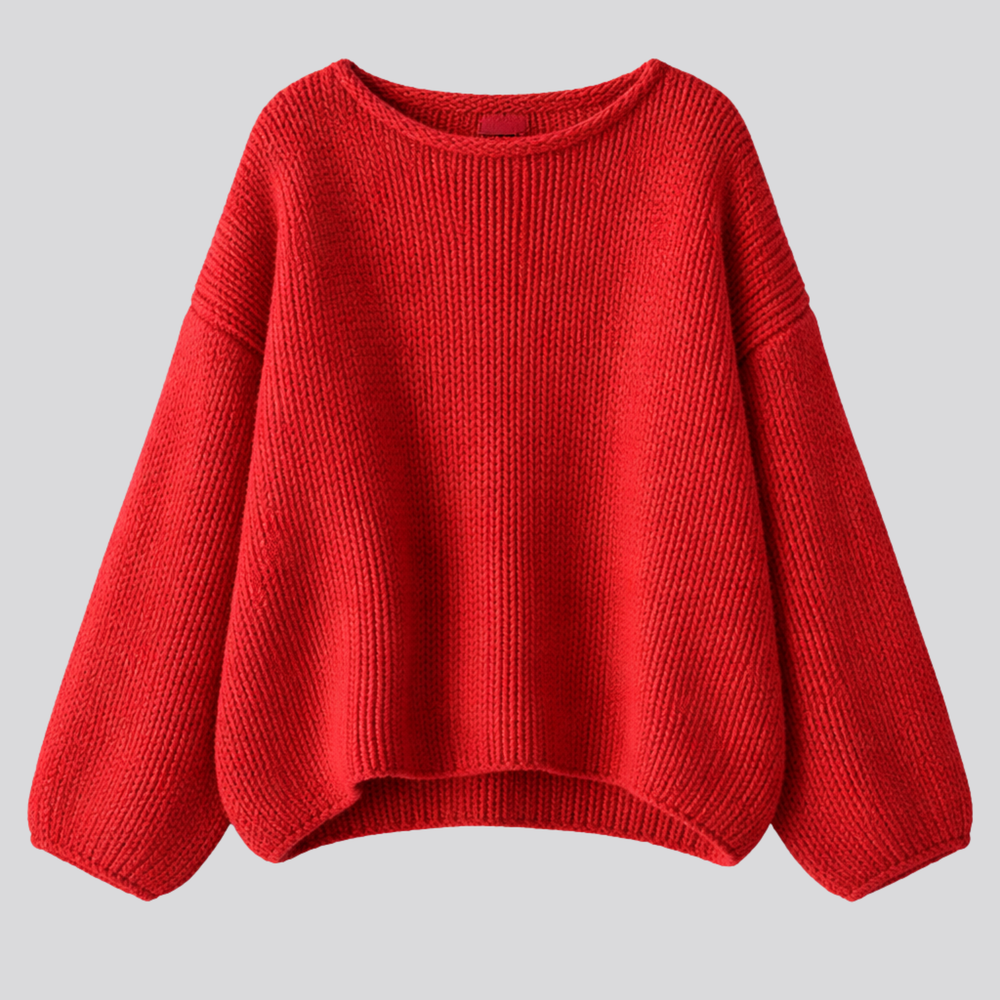 CILVELLA — Merino Wool Oversized Knit Sweater