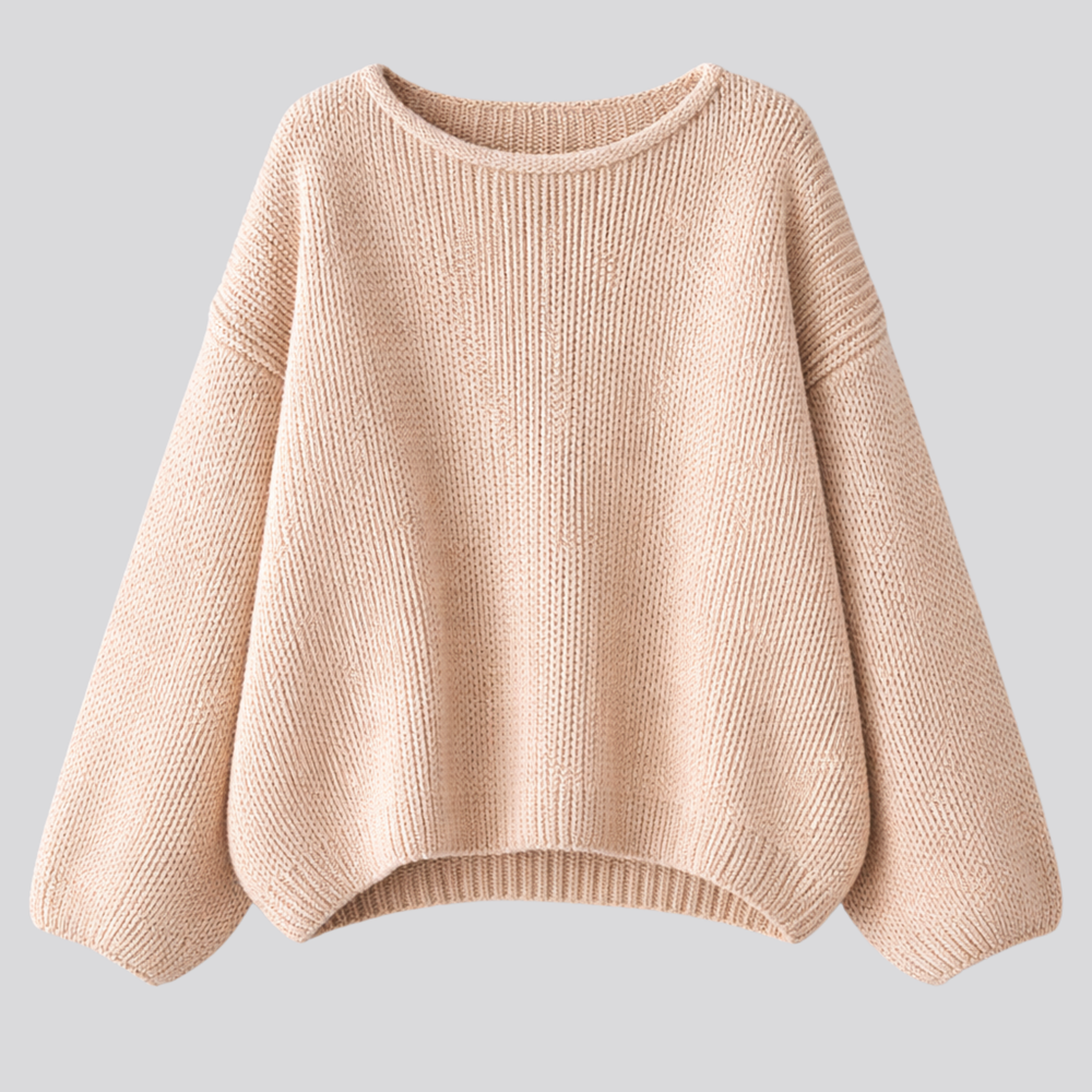 CILVELLA — Merino Wool Oversized Knit Sweater