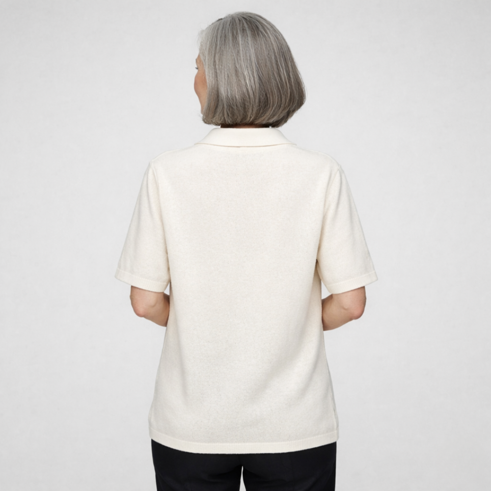 CILVELLA — Merino Wool Women’s Knit Polo