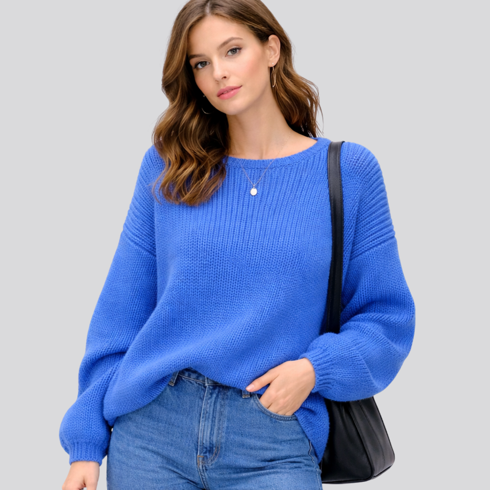 CILVELLA — Merino Wool Oversized Knit Sweater