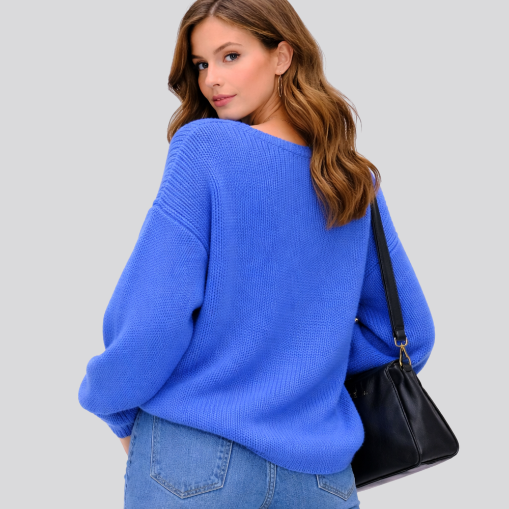 CILVELLA — Merino Wool Oversized Knit Sweater