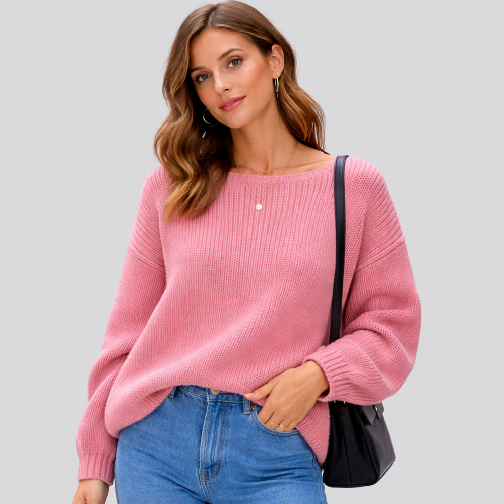 CILVELLA — Merino Wool Oversized Knit Sweater