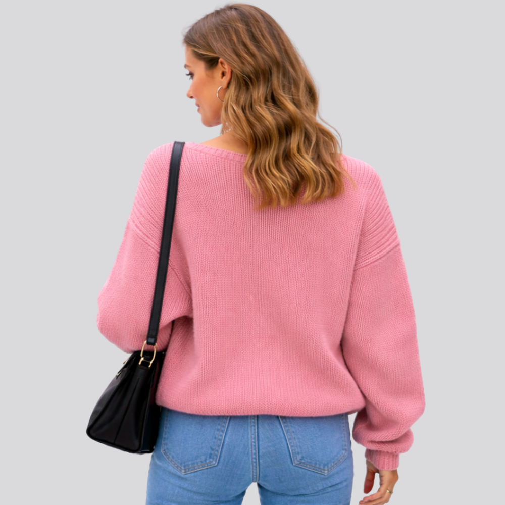 CILVELLA — Merino Wool Oversized Knit Sweater