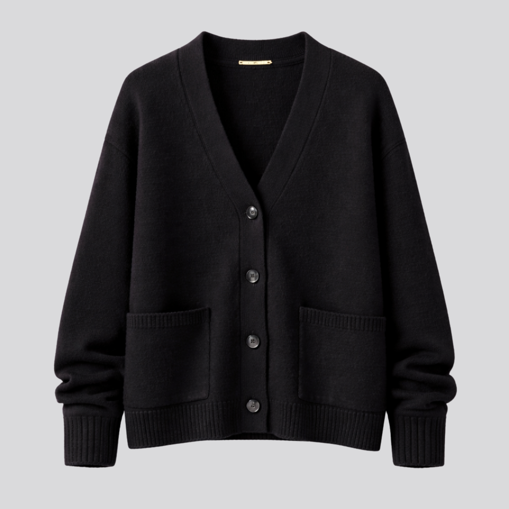 CILVELLA — Merino Wool Classic Cardigan