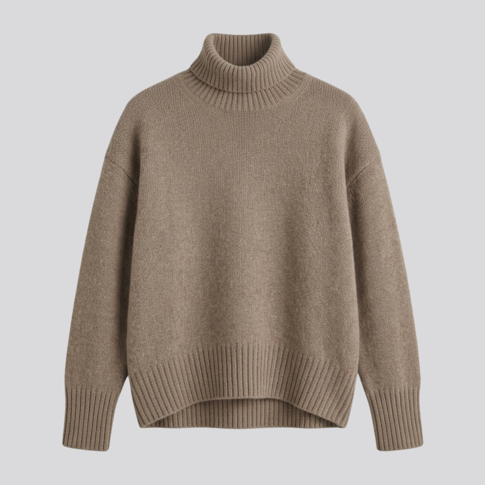 CILVELLA — Merino Wool Women’s Turtleneck Sweater