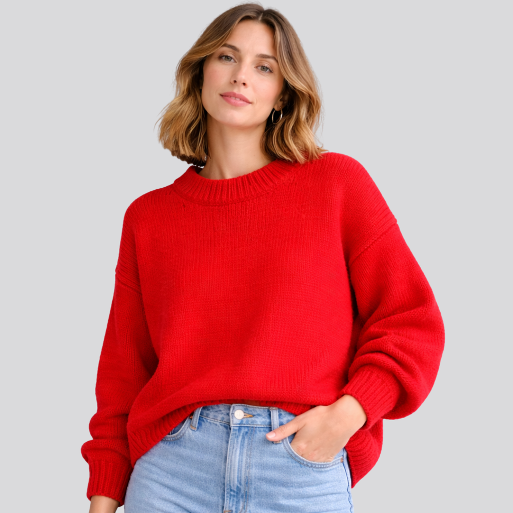 CILVELLA — Merino Wool Oversized Luxury Sweater