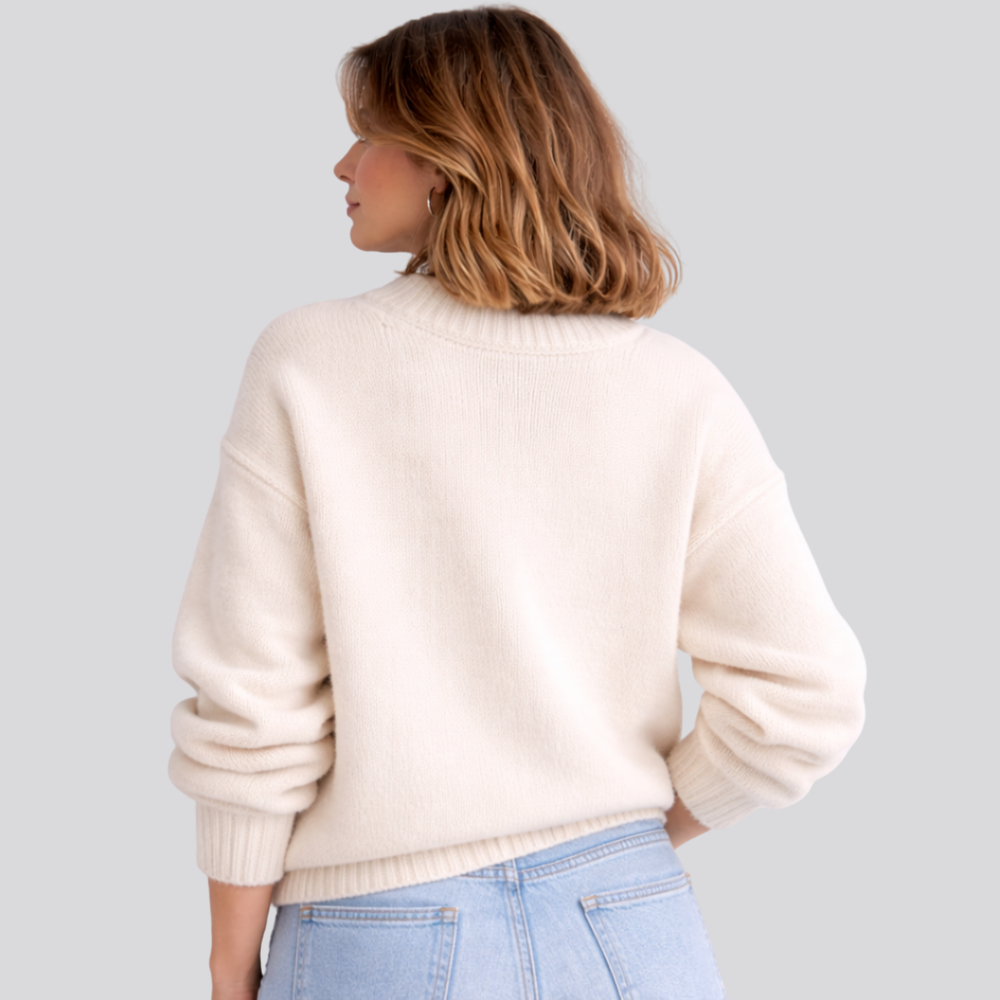 CILVELLA — Merino Wool Oversized Luxury Sweater