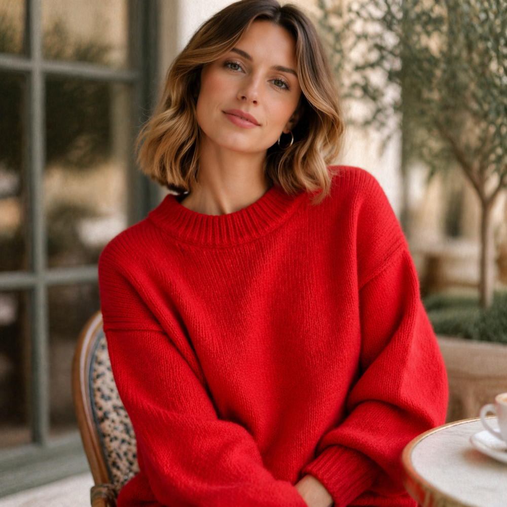 CILVELLA — Merino Wool Oversized Luxury Sweater
