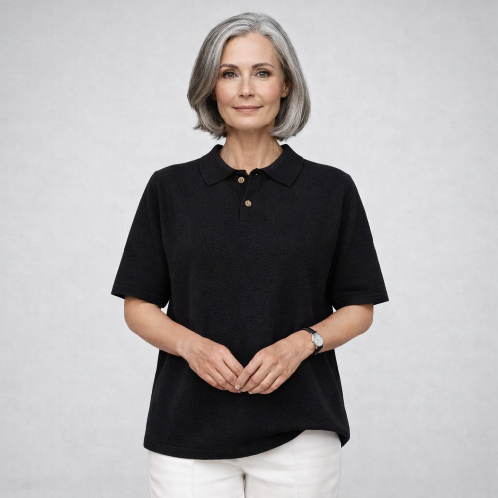 CILVELLA — Merino Wool Women’s Knit Polo