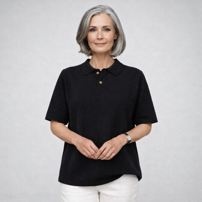 CILVELLA — Merino Wool Women’s Knit Polo