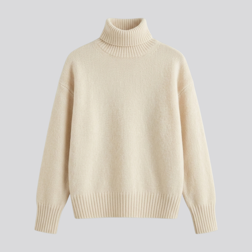 CILVELLA — Merino Wool Women’s Turtleneck Sweater