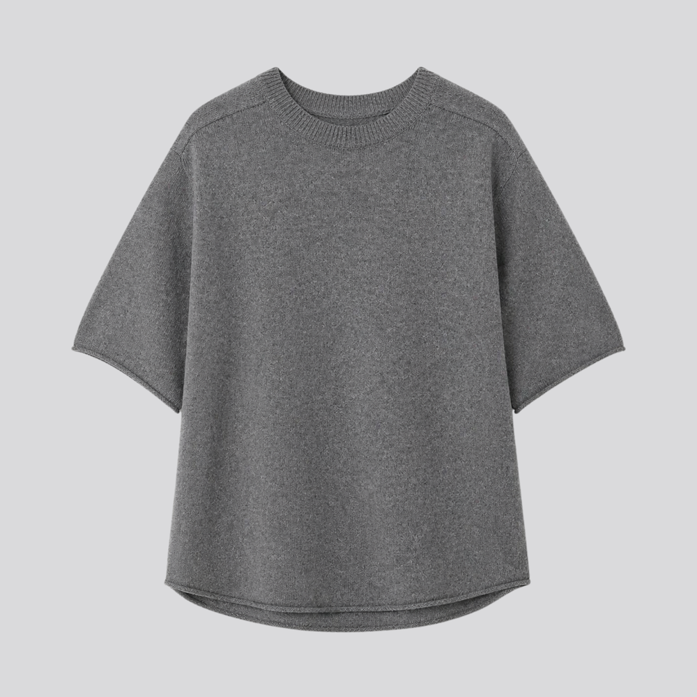 CILVELLA — Merino Wool Oversized T-Shirt