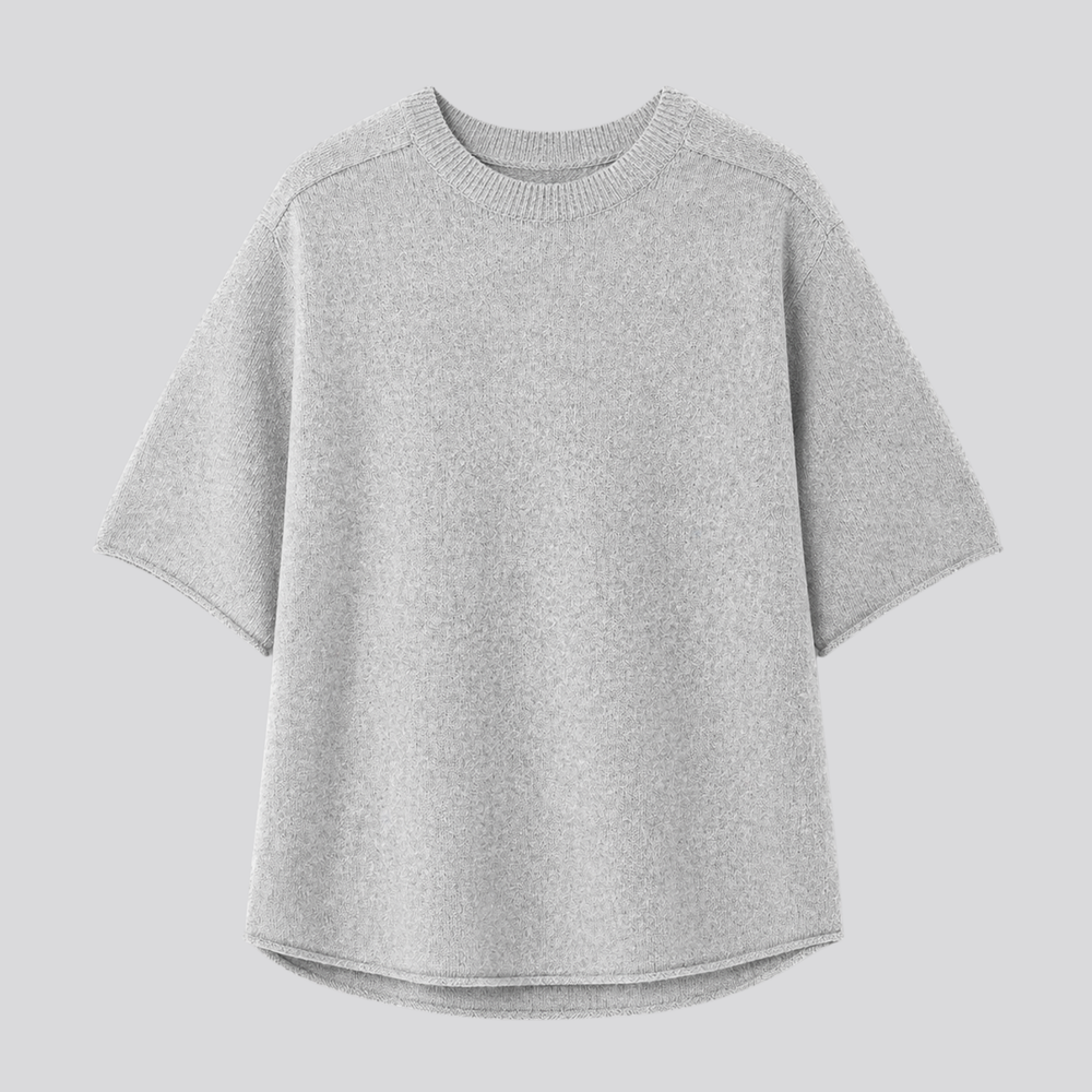 CILVELLA — Merino Wool Oversized T-Shirt