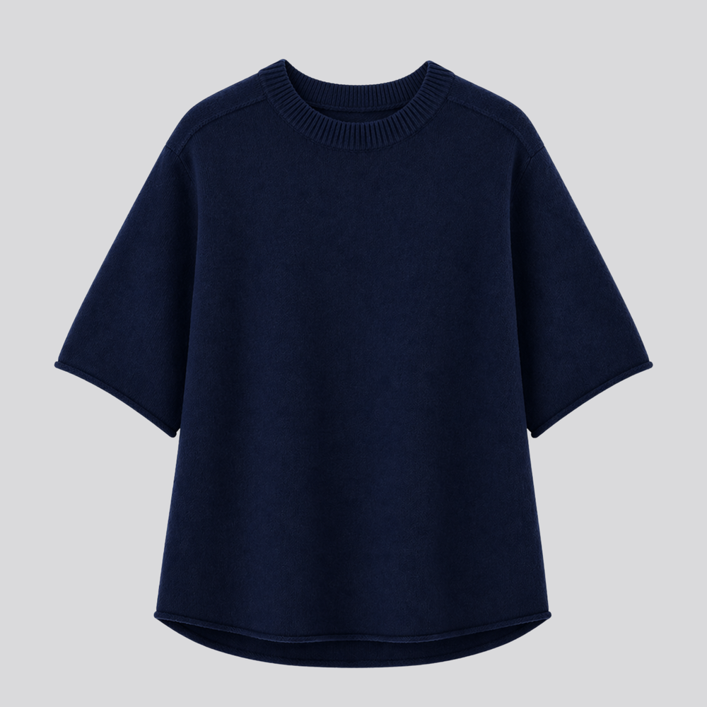 CILVELLA — Merino Wool Oversized T-Shirt