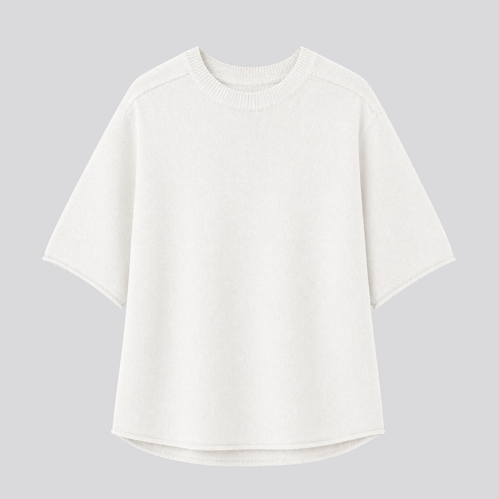 CILVELLA — Merino Wool Oversized T-Shirt
