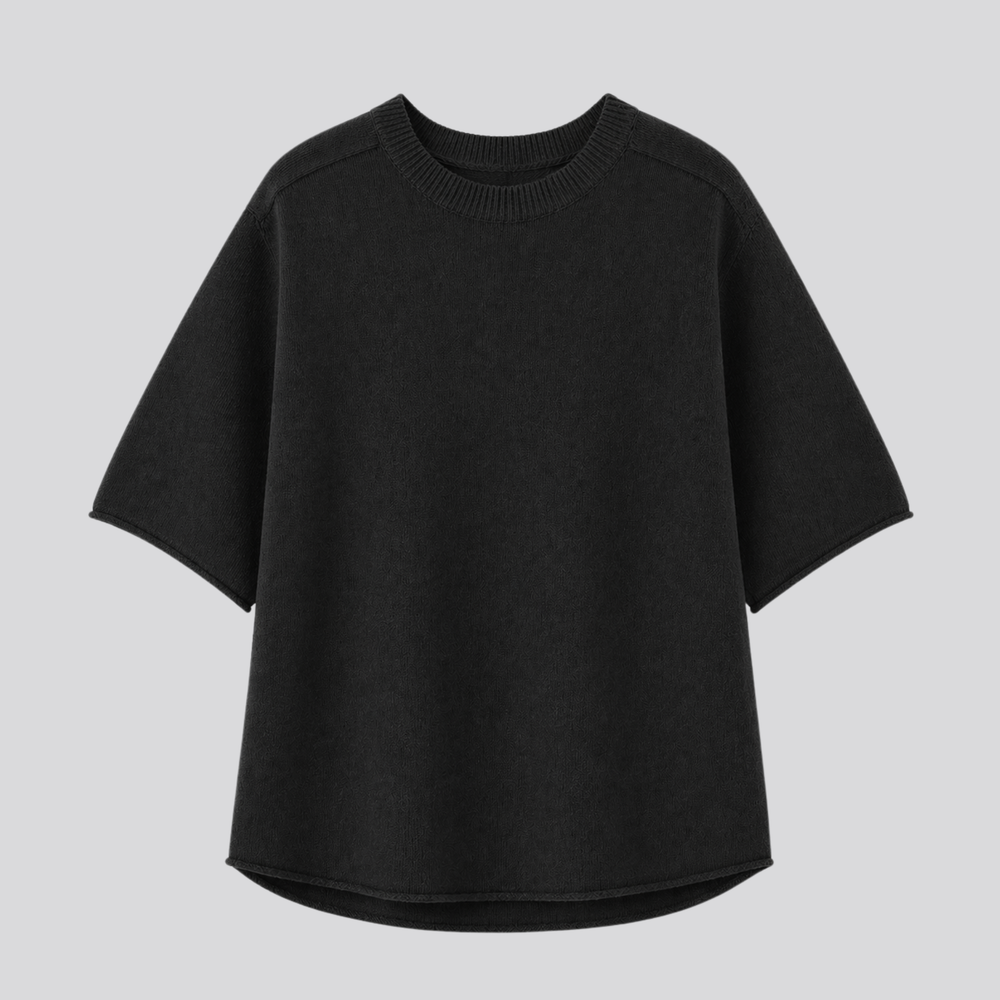 CILVELLA — Merino Wool Oversized T-Shirt